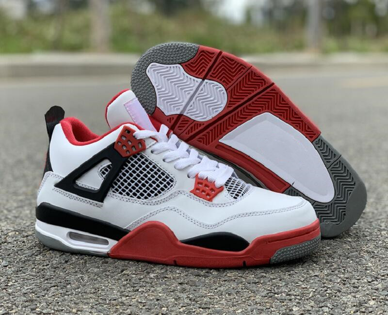 Best Seller 4 White Red Black Mens Basketball Designer Shoes New Popular IV Cushion Fashion Sports Sneakers High Quality Come With Box, White fire red black
Best Seller 4 White Red Black Mens Basketball Designer Shoes New Popular IV Cushion Fashion Sports Sneakers High Quality Come With Box, White fire red black