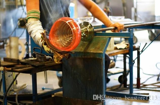 Zhongshan Factory Special Beautiful Glass Sculpture Floor Lighting Art Decor Hand Blown Glass Sculpture for Hotel Project