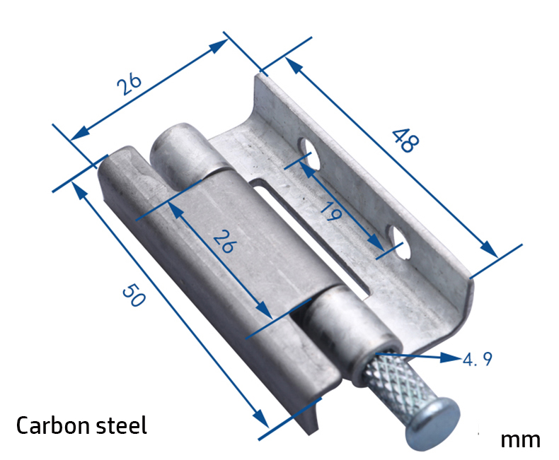 carbon steel electric Switchgear box door hinge control distribution base case network cabinet repair hardware