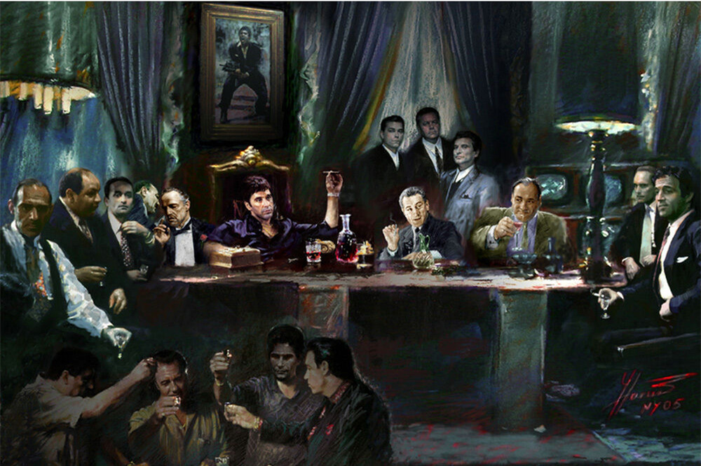 Scarface Last Supper of Gangs Movie Painting Home Decor Handpainted &HD Print Oil Paintings On Canvas Wall Art Pictures 200226
Scarface Last Supper of Gangs Movie Painting Home Decor Handpainted &HD Print Oil Paintings On Canvas Wall Art Pictures 200226