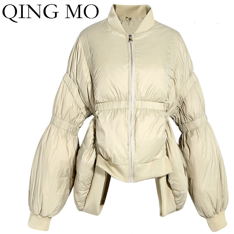 QING MO Khaki Black Women Vintage Parkas 2019 Women Irregular Parkas Lantern Sleeve Loose Coat Winter Elegant ZQY2300
QING MO Khaki Black Women Vintage Parkas 2019 Women Irregular Parkas Lantern Sleeve Loose Coat Winter Elegant ZQY2300
