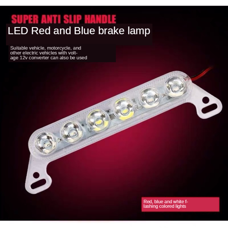Motorcycle LED Taillights Brake Warning Lamp Driving Lights Flashing Lights LED License Plate Rogue Flash, As pic
Motorcycle LED Taillights Brake Warning Lamp Driving Lights Flashing Lights LED License Plate Rogue Flash, As pic