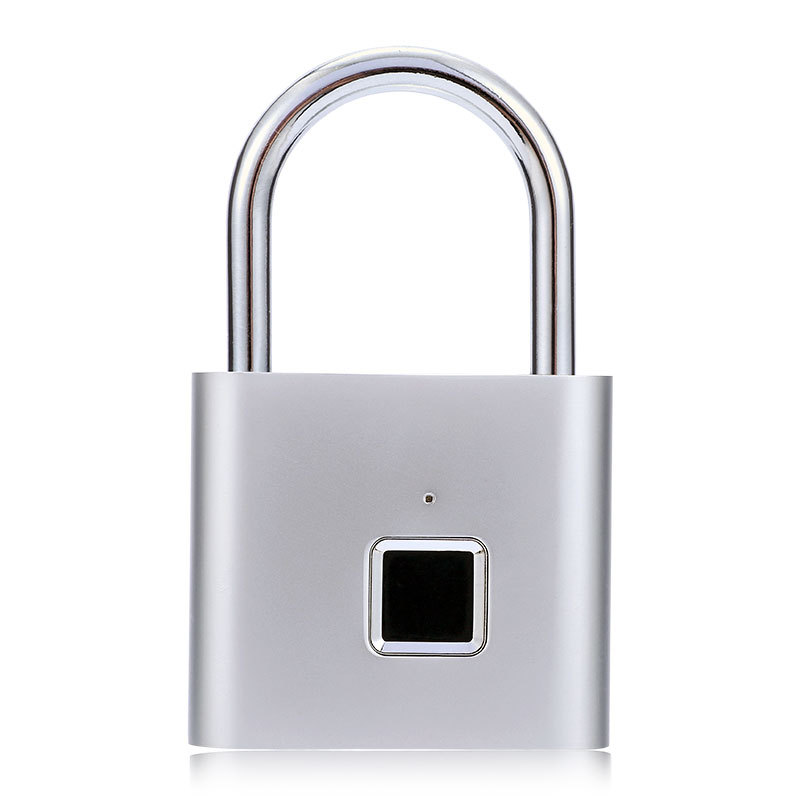smart padlock waterproof case pack zipper gym locker door electronic password fingerprint padlock