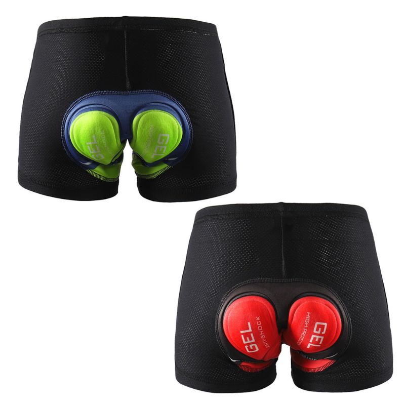 Mens Cycling Underwear 5D Padded Gel Biking Shorts Quick Dry Breathable Sponge Silicone Cushion Quilted Shockproof Short Pants, Green
Mens Cycling Underwear 5D Padded Gel Biking Shorts Quick Dry Breathable Sponge Silicone Cushion Quilted Shockproof Short Pants, Green