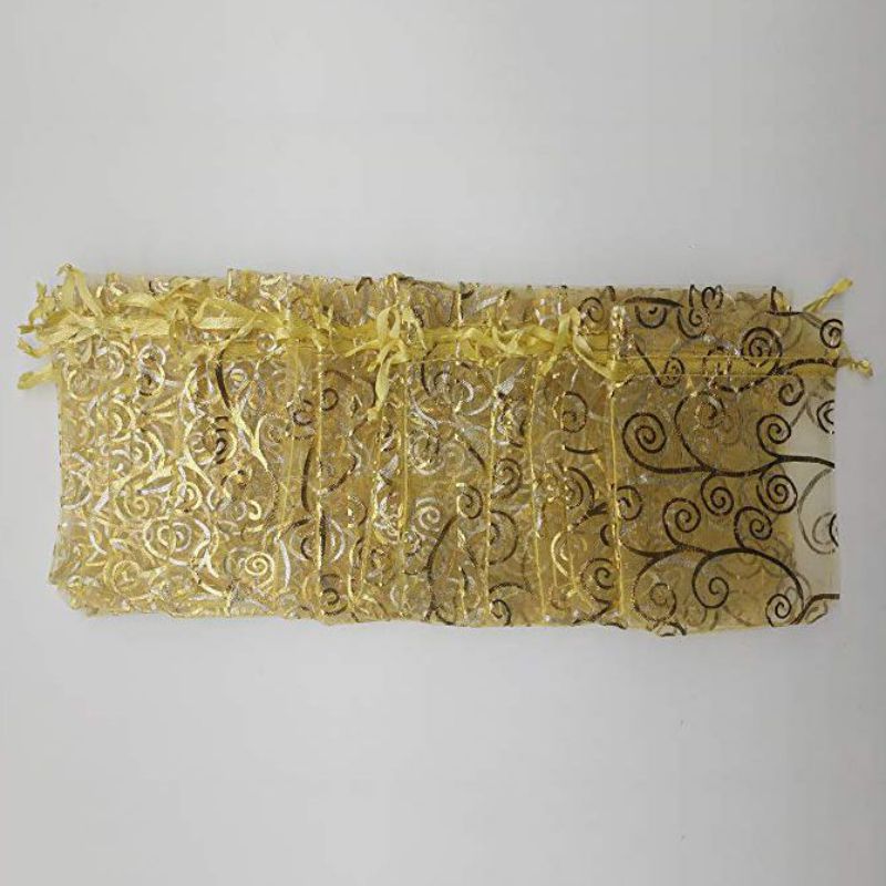 100pcs Champagne Eyelash Organza Drawstring Pouches Jewelry Party Wedding Favor Gift Bags
100pcs Champagne Eyelash Organza Drawstring Pouches Jewelry Party Wedding Favor Gift Bags