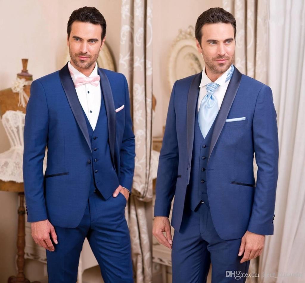 Classy Handsome Royal Blue Tuxedos Slim Fit Mens Wedding Suits One Button Groom Wear Three Pieces Formal Suit(Jacket+Pants+Vest, White
Classy Handsome Royal Blue Tuxedos Slim Fit Mens Wedding Suits One Button Groom Wear Three Pieces Formal Suit(Jacket+Pants+Vest, White