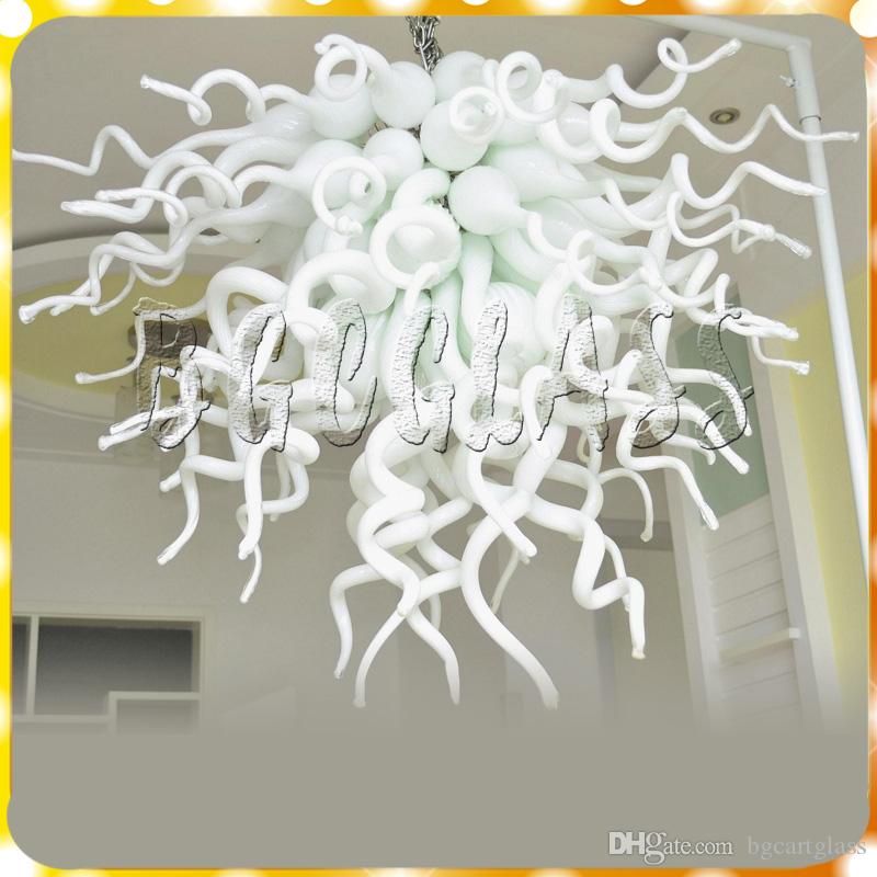 White Modern Chandelier Light Fixtures Free Shipping Smart Hand Blown Glass Hanging Ceiling for Livingroom Decoration
White Modern Chandelier Light Fixtures Free Shipping Smart Hand Blown Glass Hanging Ceiling for Livingroom Decoration