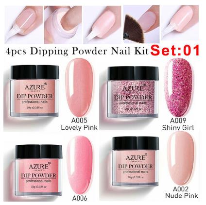 4Pcs/Set Dip Nail Kits DIY Nail Design Glitter Dipping Set Super Shining Glitter Nail Set
4Pcs/Set Dip Nail Kits DIY Nail Design Glitter Dipping Set Super Shining Glitter Nail Set