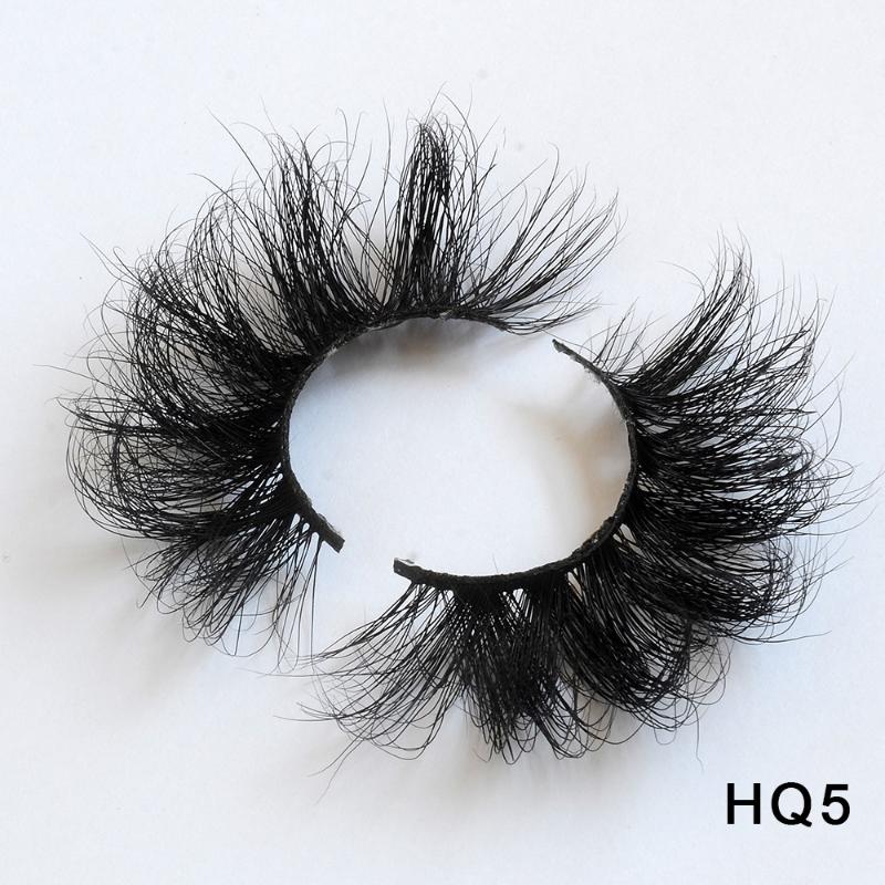 25mm 5d Mink Eyelashes Thick HandMade Full Strip Lashes Makeup Dramatic 3D Mink1