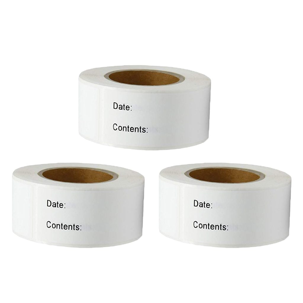 3-rolls 1 x 3 inch er labels food storage labels er & refrigerator labels total 375 per roll
3-rolls 1 x 3 inch er labels food storage labels er & refrigerator labels total 375 per roll