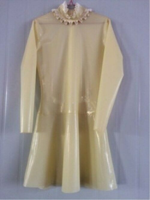 2020 Latex Dress 100% Rubber Gummi Transparent Ruffle Skirts Sexy Hip Size XL, Clear
2020 Latex Dress 100% Rubber Gummi Transparent Ruffle Skirts Sexy Hip Size XL, Clear