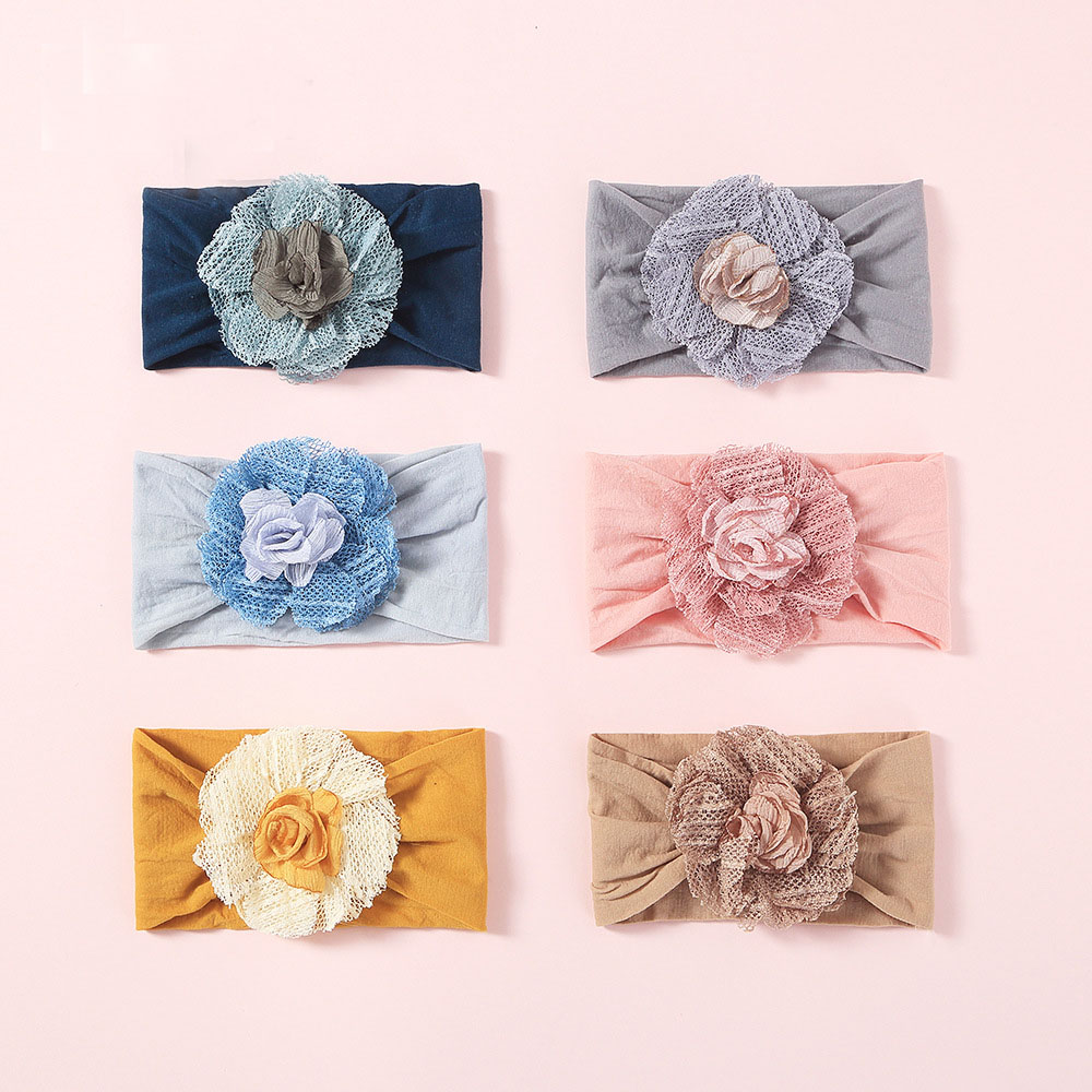 New Europe Fashion Infant Baby Nylon Flower Headband Sweet Kids Wide Hair Band Children Soft Headwear Hair Accessory T15382, Mixed color
New Europe Fashion Infant Baby Nylon Flower Headband Sweet Kids Wide Hair Band Children Soft Headwear Hair Accessory T15382, Mixed color