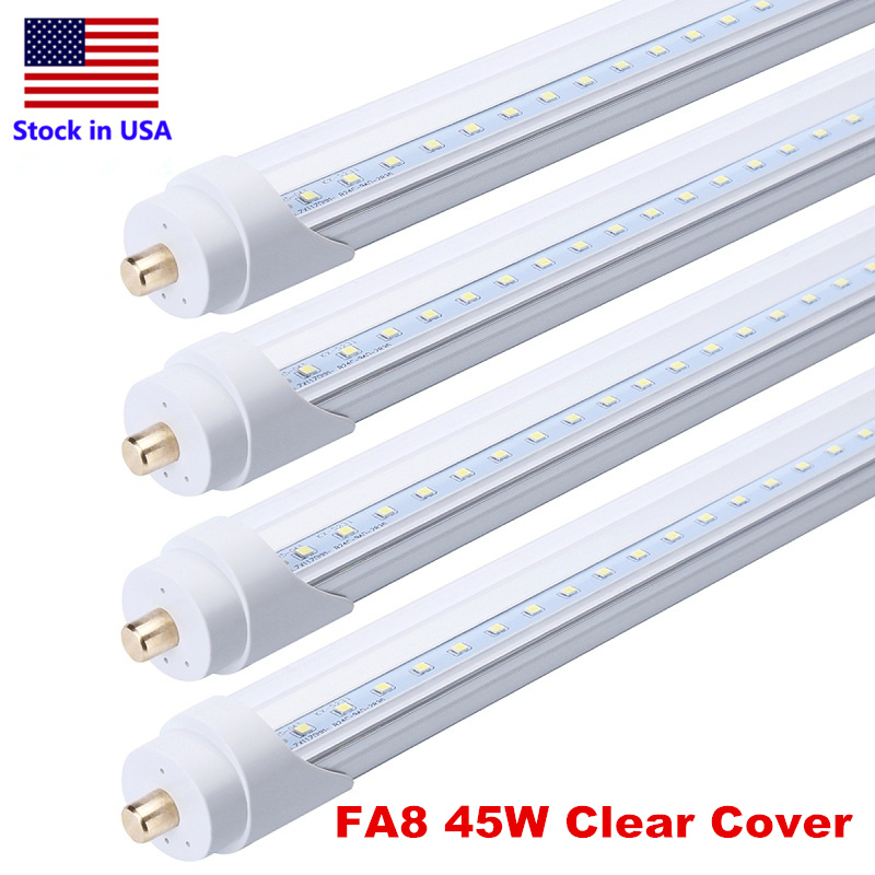 LED Tubes 8ft FA8 Single Pin T8 8foot Tube 65W 8 feet Fluorescent Tubes Lamp LED Shop Lights