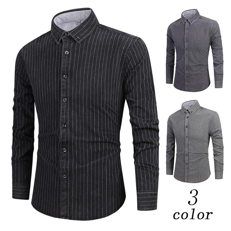 2020 Men Fashion Casual Long Sleeved Printed shirt Slim Fit Male Social Business Dress Shirt Brand Men Clothing Soft Comfortable, Black
2020 Men Fashion Casual Long Sleeved Printed shirt Slim Fit Male Social Business Dress Shirt Brand Men Clothing Soft Comfortable, Black