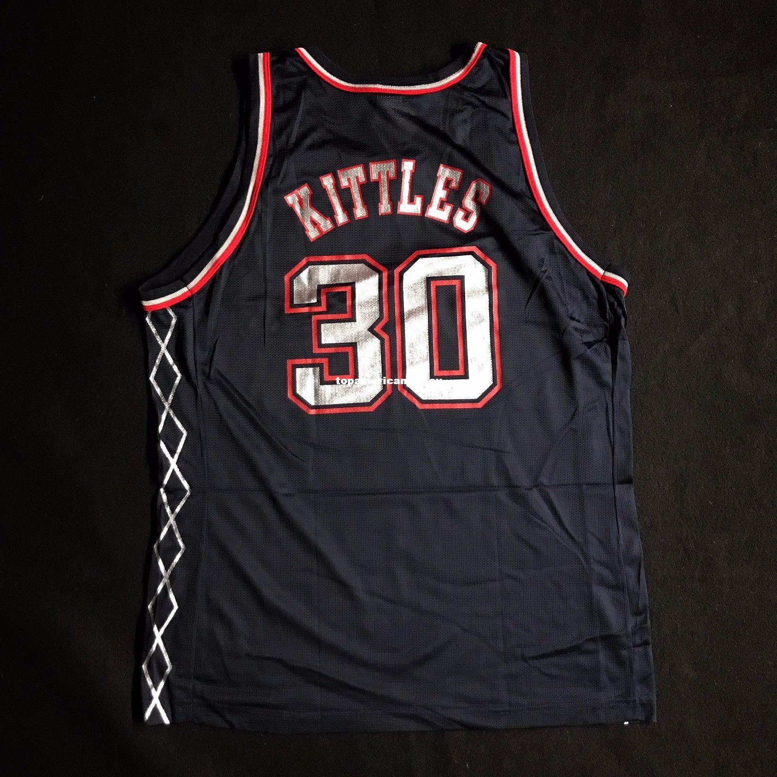 100% Stitched Kerry Kittles #30 Champion Sewn Jersey Black NWT - kidd Mens Vest Size XS-6XL Stitched basketball Jerseys Ncaa, Blue
100% Stitched Kerry Kittles #30 Champion Sewn Jersey Black NWT - kidd Mens Vest Size XS-6XL Stitched basketball Jerseys Ncaa, Blue