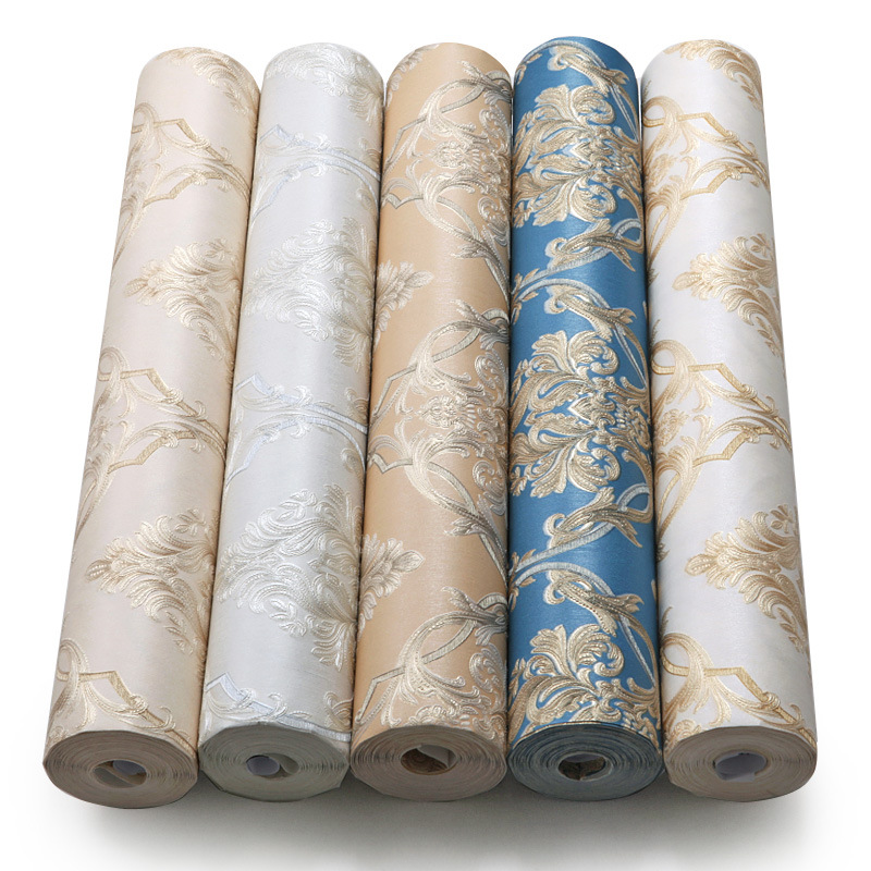 European style Gorgeous big flower 3d wallpaper elegant living room bedroom sitting room TV sofa background wallpaper home wall decor