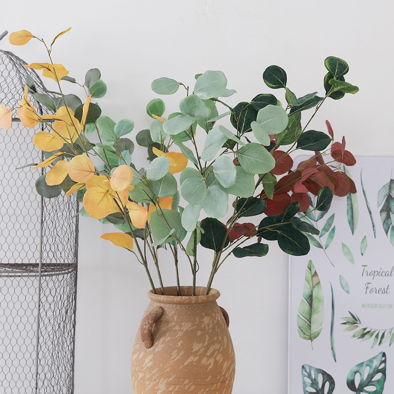 92cm Plastic Artificial Eucalyptus Simulation green plant Eucalyptus leave artificial fake flower for wedding decoration, Red
92cm Plastic Artificial Eucalyptus Simulation green plant Eucalyptus leave artificial fake flower for wedding decoration, Red