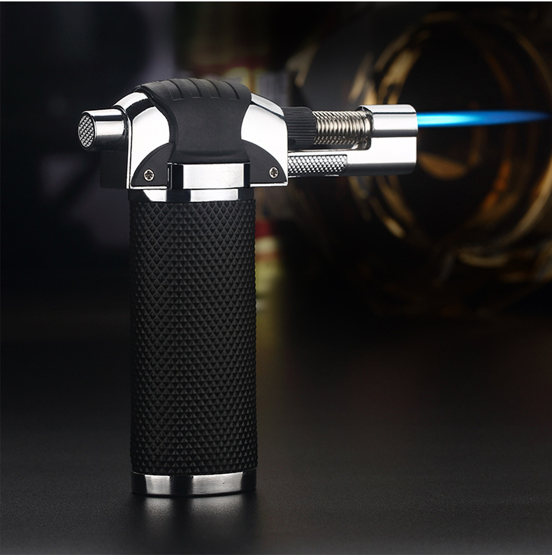 New Arrival Outdoor Torch Turbo Cigar Spray Gun Jet Butane For Kitchen 1300 C Fire Windproof Lighter No Gas W260202