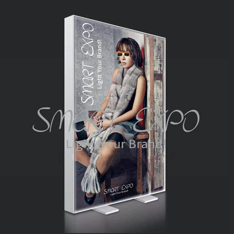 100*245cm Frameless Double-Sided Poster Display Light Box with Edge-lit Light Strip Tension Fabric Graphic Portable Carry Bag Flat Packing
100*245cm Frameless Double-Sided Poster Display Light Box with Edge-lit Light Strip Tension Fabric Graphic Portable Carry Bag Flat Packing
