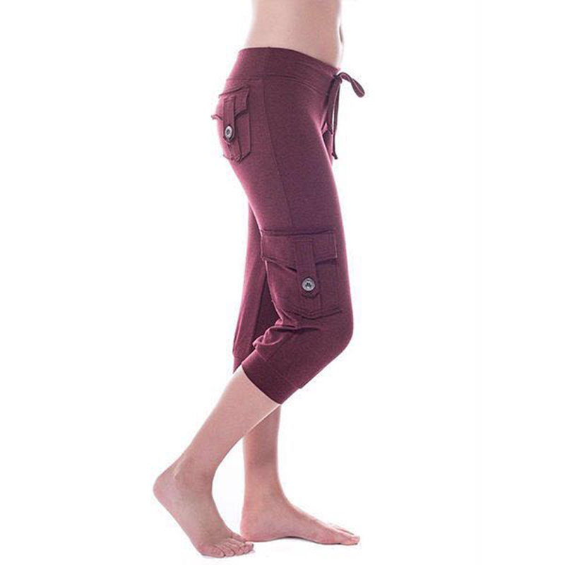 Women's Yoga Side Pocket Cropped Pants Workout Cropped Pants Fitness Running Elastic Tight Quick-drying Sports 7, Red
Women's Yoga Side Pocket Cropped Pants Workout Cropped Pants Fitness Running Elastic Tight Quick-drying Sports 7, Red