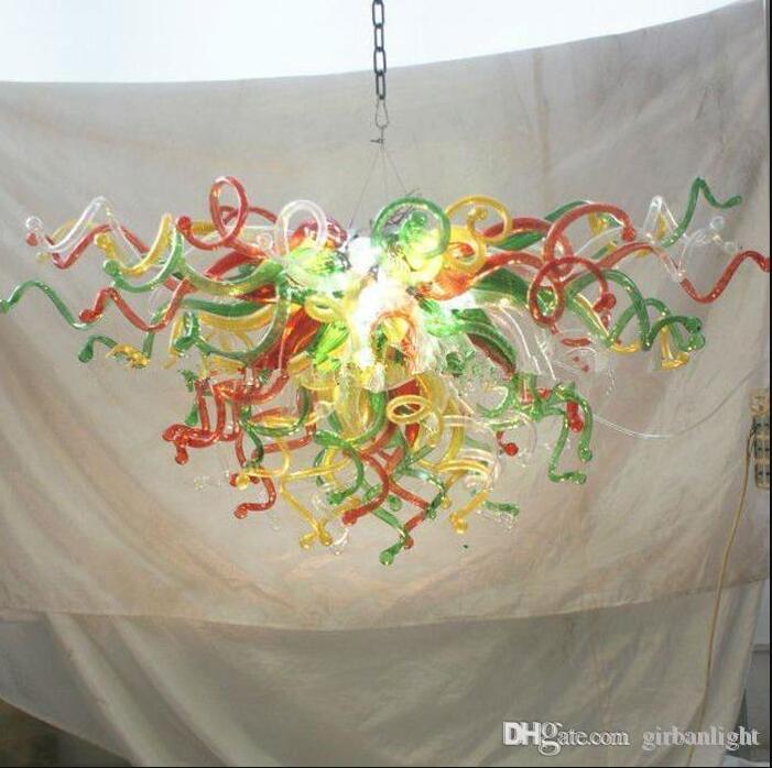 Modern Art Murano Glass LED Chandelier Light AC 110V 220V Home Decor Blown Glass Chandelier Pendant with CE UL Certificate
Modern Art Murano Glass LED Chandelier Light AC 110V 220V Home Decor Blown Glass Chandelier Pendant with CE UL Certificate