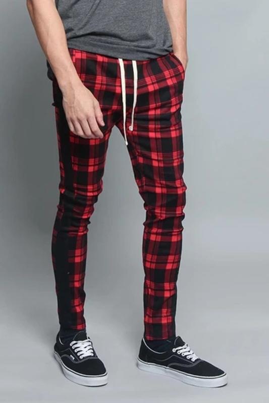 Men's plaid 3D digital print casual gradient fashion sport pants for spring/autumn 2020 Hot Men's Sweatpants, Red 
Men's plaid 3D digital print casual gradient fashion sport pants for spring/autumn 2020 Hot Men's Sweatpants, Red