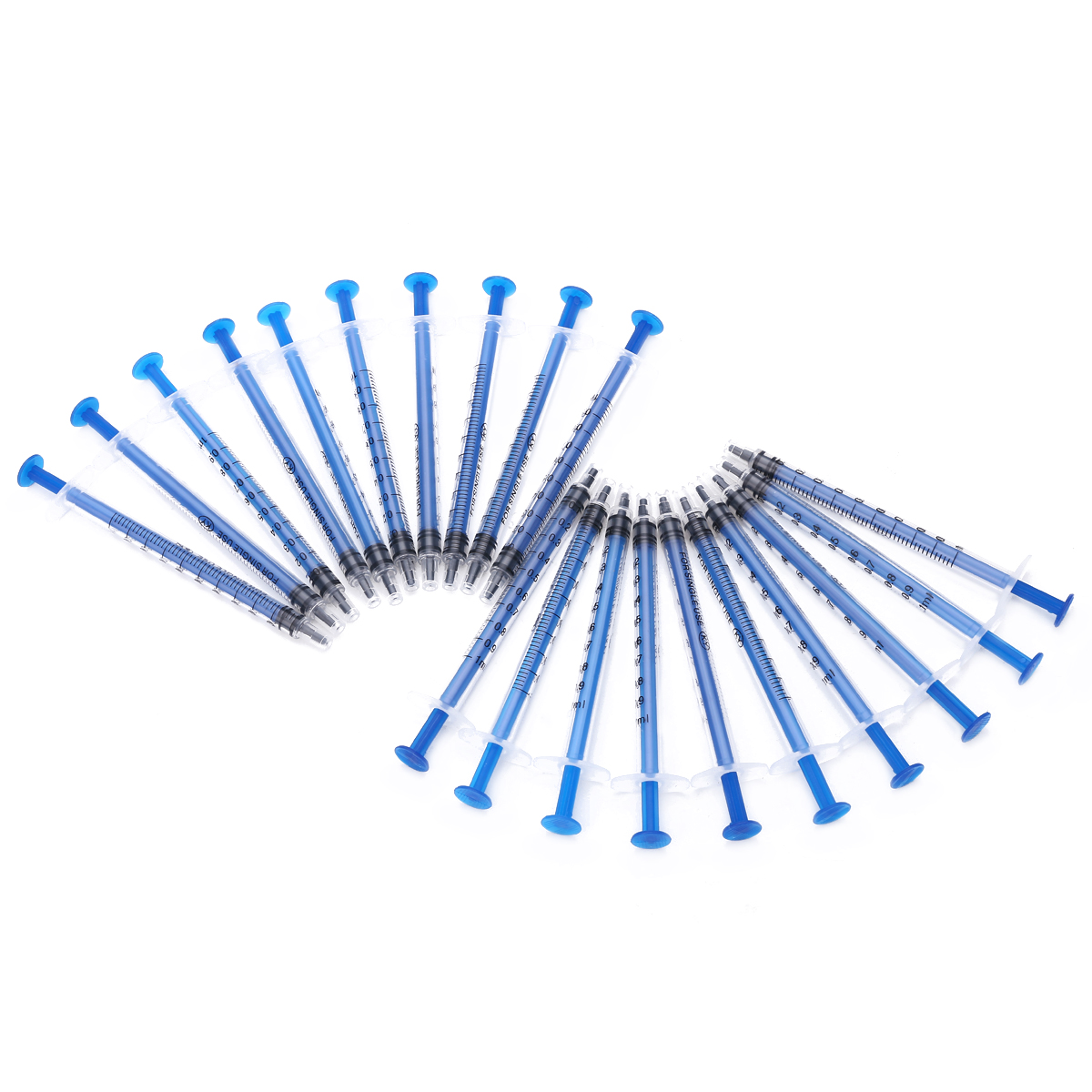 100pcs/ Lab Supplies 1ml Plastic Disposable Injector Syringe For Refilling Measuring Nutrient Tools Feeding , Mixing Liquids No Needles
100pcs/ Lab Supplies 1ml Plastic Disposable Injector Syringe For Refilling Measuring Nutrient Tools Feeding , Mixing Liquids No Needles