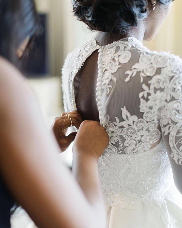 Arabic Aso Ebi Plus Size Lace Beaded Wedding Dresses High Neck Long Sleeves muslim princess Bridal Dresses Cheap Wedding Gowns