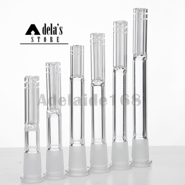 Glass Downstem Diffuser 14F 18M Six Armed Down Stem smoke Tube 14mm Female To 18mm Male Frosted Joint Dropdown Water Pipe
Glass Downstem Diffuser 14F 18M Six Armed Down Stem smoke Tube 14mm Female To 18mm Male Frosted Joint Dropdown Water Pipe