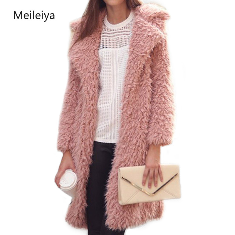 Hot Selling Winter New Plush Coat Female 2019 New Lapel Furry Medium Long Coat Abrigos Mujer Invierno, Beige
Hot Selling Winter New Plush Coat Female 2019 New Lapel Furry Medium Long Coat Abrigos Mujer Invierno, Beige