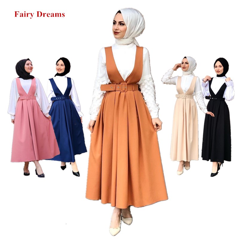 Ethnic Clothing Women Muslim Skirt Abaya Dubai Turkey Turkish Islamic Overall Ladies Elegant Long Skirts Black Blue Orange Pink Beige
Ethnic Clothing Women Muslim Skirt Abaya Dubai Turkey Turkish Islamic Overall Ladies Elegant Long Skirts Black Blue Orange Pink Beige