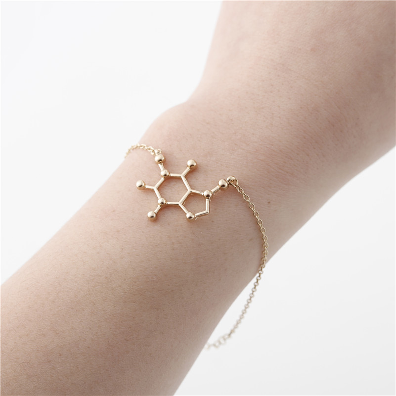 5PCS Coffee Dopamine Molecule Bracelet Chemical Molecules Bracelet Science Structure Chemistry Molecular Bracelets for Nurse Jewelry
5PCS Coffee Dopamine Molecule Bracelet Chemical Molecules Bracelet Science Structure Chemistry Molecular Bracelets for Nurse Jewelry