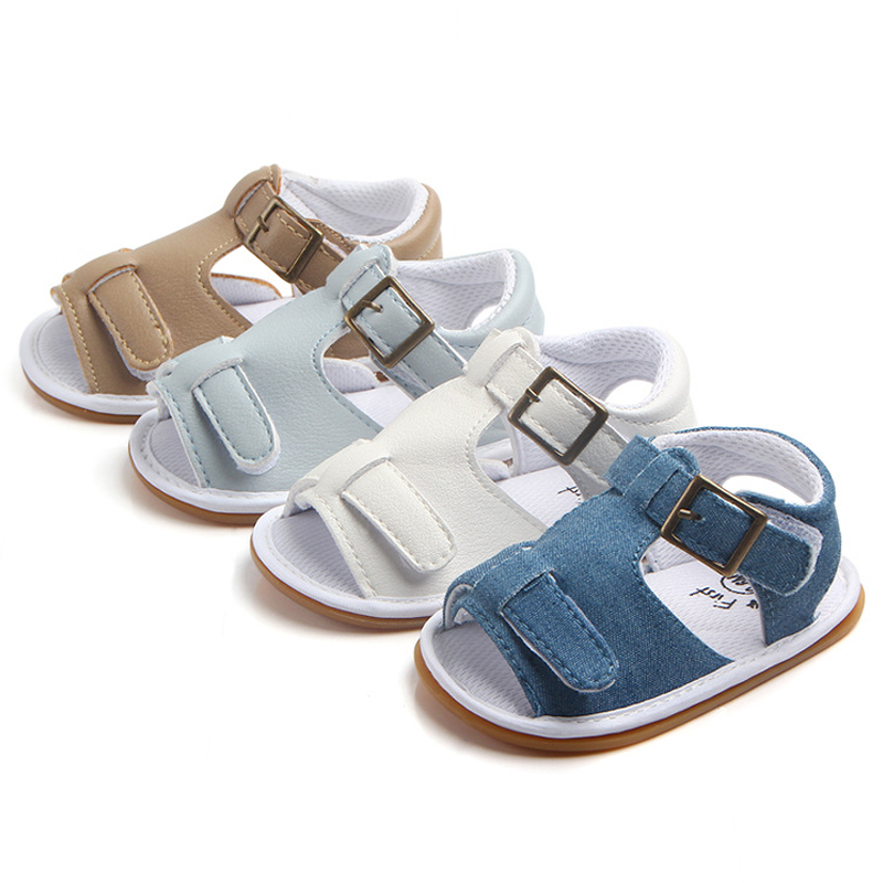 Summer Baby Toddler Sandals Casual Shoes For Boys First Walkers Rubber Soft Bottom Solid Color Non-slip, White
Summer Baby Toddler Sandals Casual Shoes For Boys First Walkers Rubber Soft Bottom Solid Color Non-slip, White