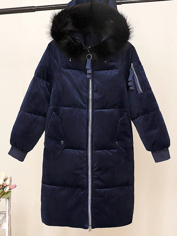 2018 Woman Winter Coats And Jackets New Hooded Fur Collar Zipper Thick Velvet Parka Mujer Ladies Casaco Feminino Plus Size Coats
2018 Woman Winter Coats And Jackets New Hooded Fur Collar Zipper Thick Velvet Parka Mujer Ladies Casaco Feminino Plus Size Coats
