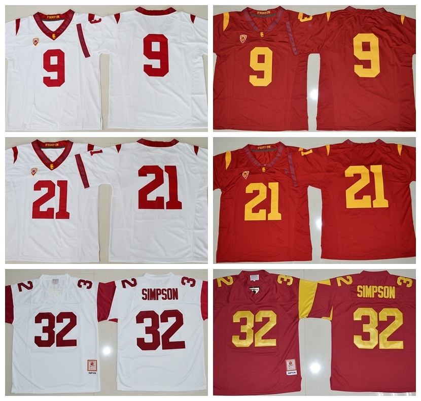 2016-2017 Cheap USC Trojans College Football Jerseys 9 JuJu Smith-Schuster 21 Adoree Jackson 32 O.J. Simpson Jersey Wholesale, Red
2016-2017 Cheap USC Trojans College Football Jerseys 9 JuJu Smith-Schuster 21 Adoree Jackson 32 O.J. Simpson Jersey Wholesale, Red