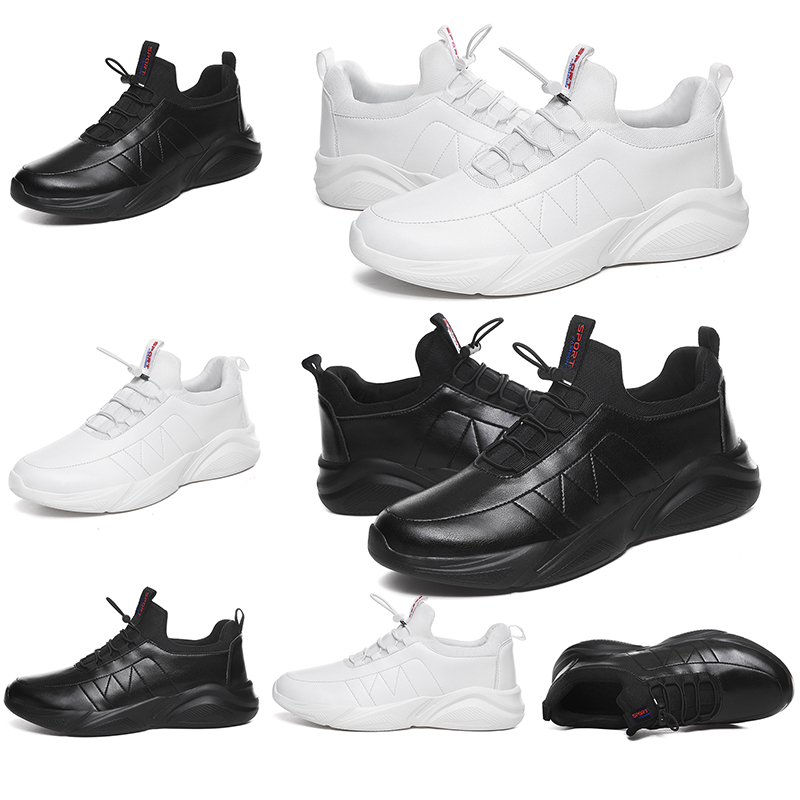 Cheap Selling Running shoes for men women Triple black white Leather Platform sports sneakers mens trainers Homemade brand Made in China
Cheap Selling Running shoes for men women Triple black white Leather Platform sports sneakers mens trainers Homemade brand Made in China