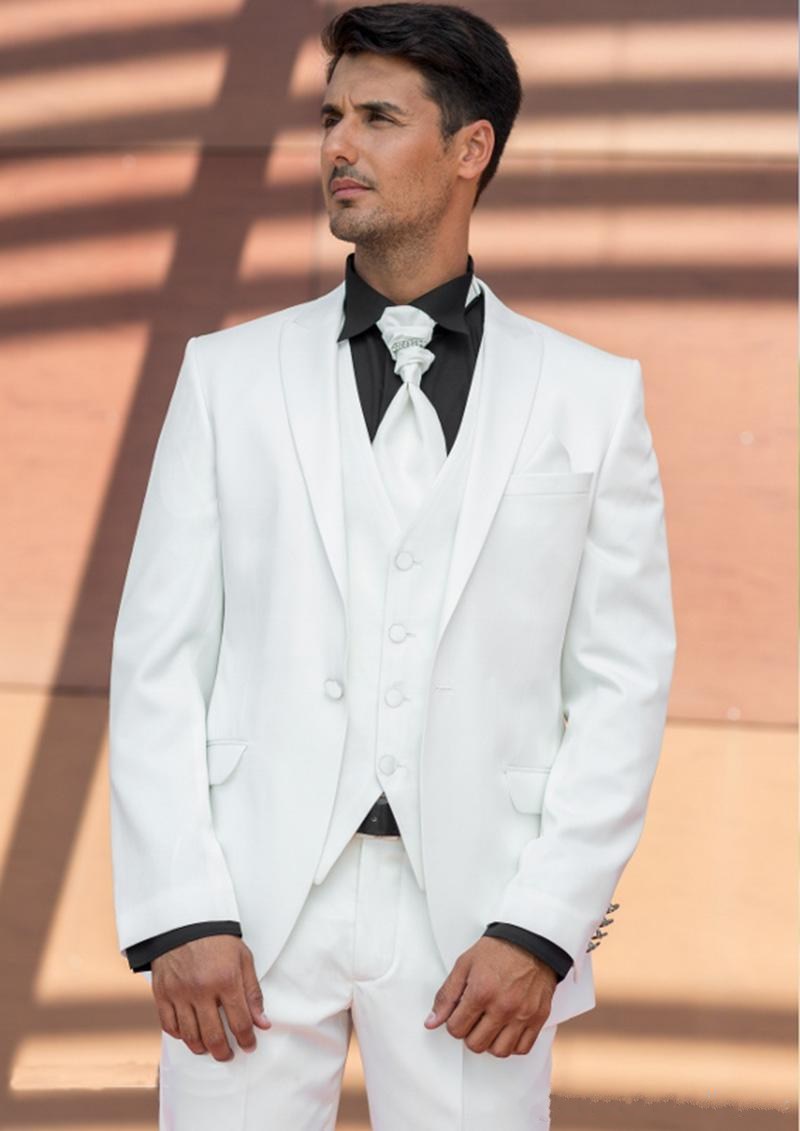 Classic Peak Lapel Wedding Tuxedos Slim Fit Suits For Men Groomsmen Suit Three Pieces Cheap Prom Formal Suits (Jacket+Pants+Vest+Tie) 390, Same as image
Classic Peak Lapel Wedding Tuxedos Slim Fit Suits For Men Groomsmen Suit Three Pieces Cheap Prom Formal Suits (Jacket+Pants+Vest+Tie) 390, Same as image