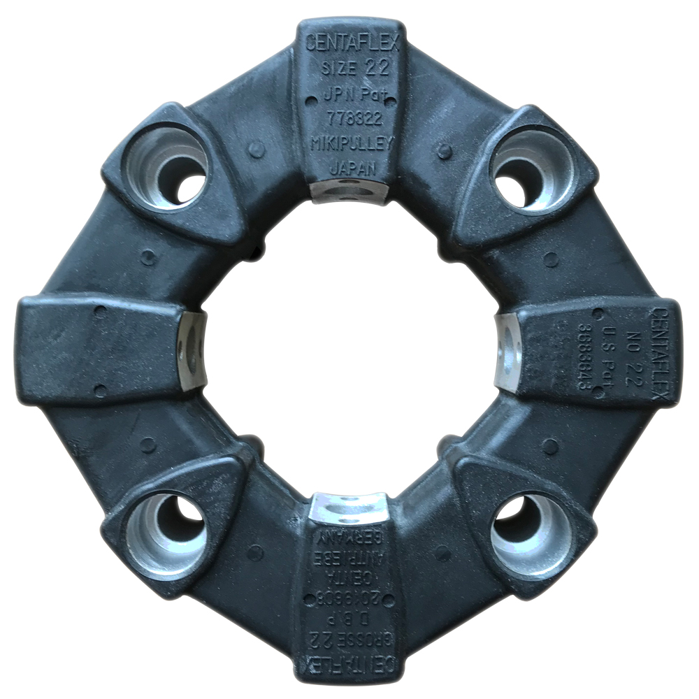 CENTAFLEX GROSSE 22 D.B.P 2019608 CENTA Coupling Japan MIKIPULLEY SIZE 22 JPN PAT778322 US PAT 3683643
CENTAFLEX GROSSE 22 D.B.P 2019608 CENTA Coupling Japan MIKIPULLEY SIZE 22 JPN PAT778322 US PAT 3683643