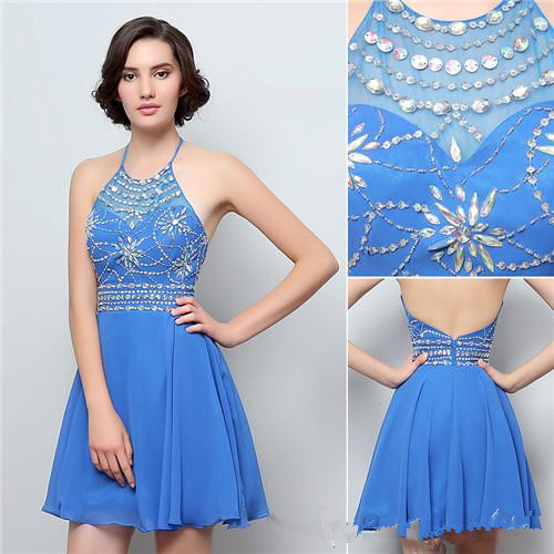 Cocktail Dresses Coral Short Homecoming Dresses Beaded Chiffon Halter Neck A Line 16 Girl Prom Gowns Graduation Dresses B137, Gold
Cocktail Dresses Coral Short Homecoming Dresses Beaded Chiffon Halter Neck A Line 16 Girl Prom Gowns Graduation Dresses B137, Gold