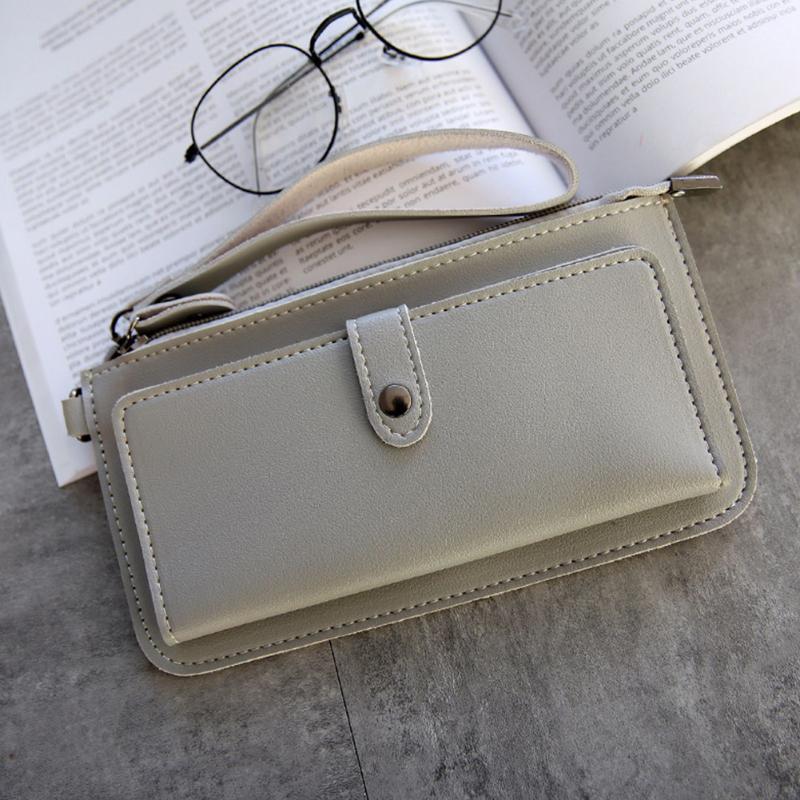 Women Wallets Long Dull Polish Retro PU Leather Wallet Female Clutch Coin Purse Ladies Zipper Wristlet Carteira, Black
Women Wallets Long Dull Polish Retro PU Leather Wallet Female Clutch Coin Purse Ladies Zipper Wristlet Carteira, Black