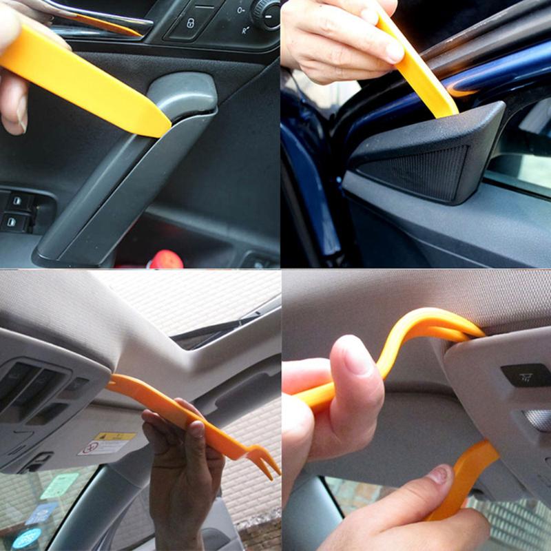 4Pcs Portable Auto Car Radio Panel Door Clip Panel Trim Dash Audio Removal Installer Pry Kit Repair Tool Hand Tool
4Pcs Portable Auto Car Radio Panel Door Clip Panel Trim Dash Audio Removal Installer Pry Kit Repair Tool Hand Tool