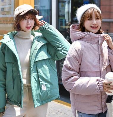 Wholesale fashion new autumn and winter women's shirt down cotton pad short hooded thick loose cotton coat size S-XL, Blue
Wholesale fashion new autumn and winter women's shirt down cotton pad short hooded thick loose cotton coat size S-XL, Blue