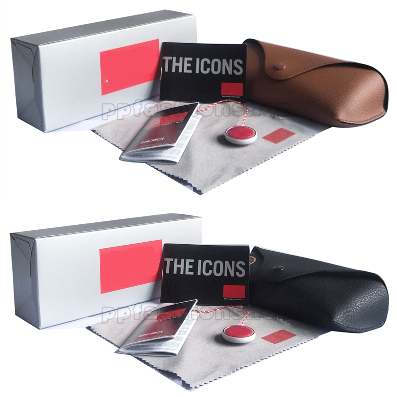 women and men brand sunglasses box case bag cloth the Icons Sticker glasses original black brown box 6 pcs set
women and men brand sunglasses box case bag cloth the Icons Sticker glasses original black brown box 6 pcs set