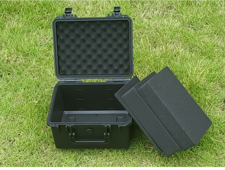 ToolBox 275x235x166mm Instrument Plastic Sealed Waterproof Shockproof Safety Equipment Case Portable Hard Box With Foam Inside
ToolBox 275x235x166mm Instrument Plastic Sealed Waterproof Shockproof Safety Equipment Case Portable Hard Box With Foam Inside