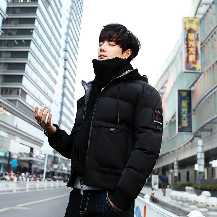 men's winter new cotton coat camouflage jacket warm hooded collar collar Korean tide wild cotton casual jacket, Red828
men's winter new cotton coat camouflage jacket warm hooded collar collar Korean tide wild cotton casual jacket, Red828