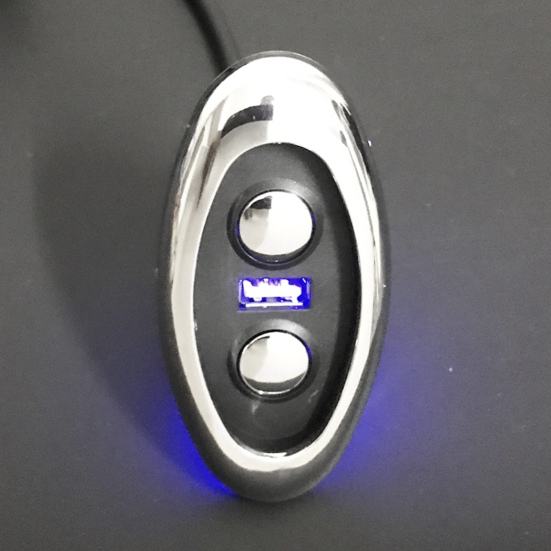 Furniture Parts 5 Prong Plug 2 Button Remote Hand Control Handset with USB Phone Charge and Blue Light for Electric Recliner Sofa Powerful L
Furniture Parts 5 Prong Plug 2 Button Remote Hand Control Handset with USB Phone Charge and Blue Light for Electric Recliner Sofa Powerful L
