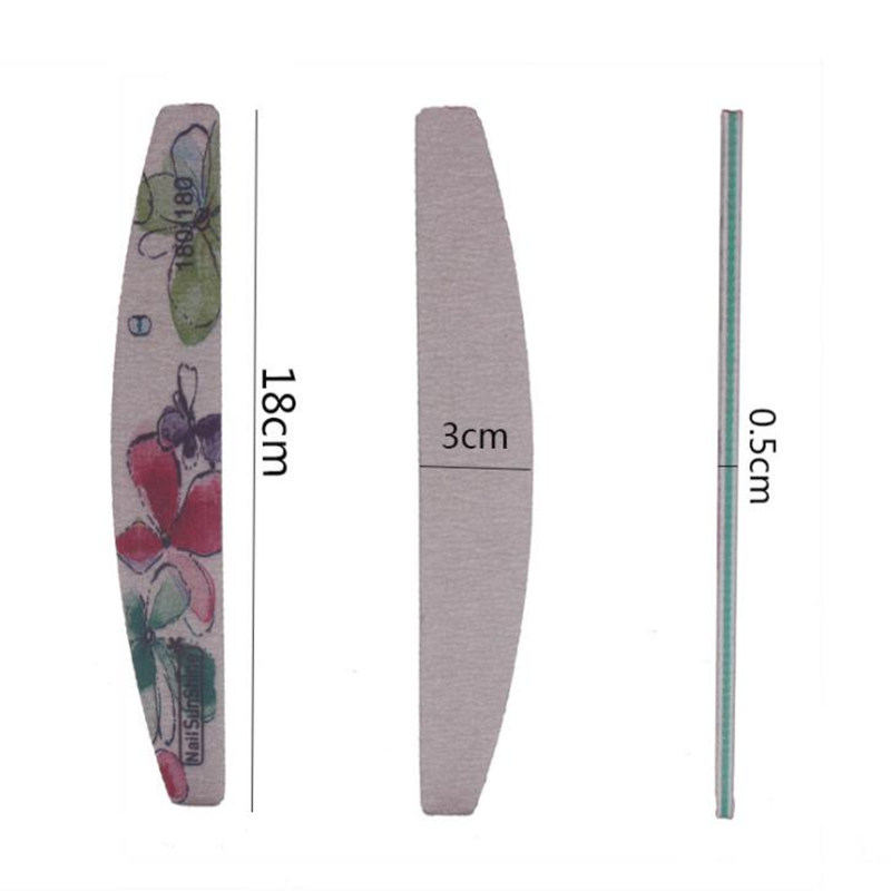 Wer Design EVA Buffing Washable Polishing Sandpaper Buffer Manicure File Nail Accessoires Tool Lima Pulidora De Papel De Lija Para Manicura Lima De Ma