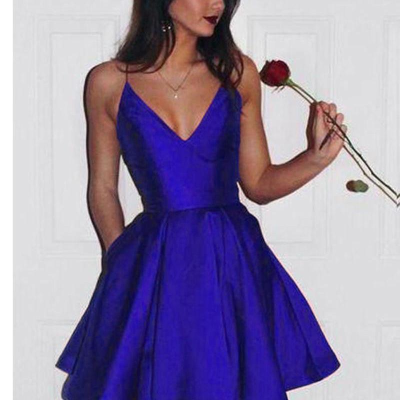 Cheap Short Spaghetti Stain Homecoming Dresses V Neck A Line Graduation Cocktail Party Dresses Short Prom Dresses Royal Blue New Arrived, Red
Cheap Short Spaghetti Stain Homecoming Dresses V Neck A Line Graduation Cocktail Party Dresses Short Prom Dresses Royal Blue New Arrived, Red