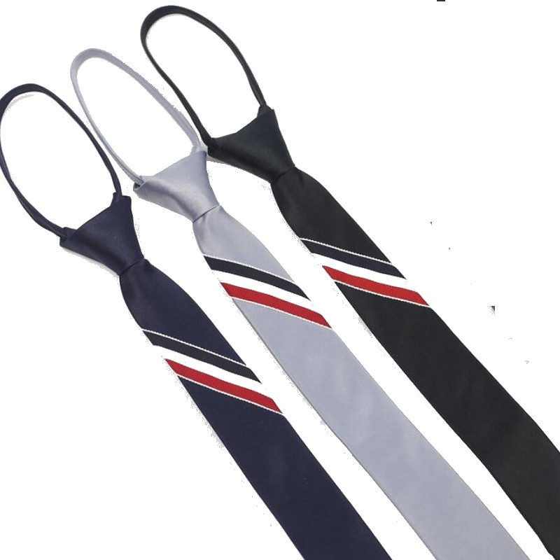 zip tie for men lazy necktie 50cm length three colors striped zipper tie neck tie business leisure
zip tie for men lazy necktie 50cm length three colors striped zipper tie neck tie business leisure