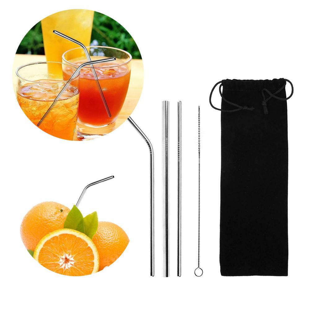 5 Pcs New Stainless Steel Straw Metal Straws Reusable Bent Straight Straw Drinking Straws Set Red Bar Party Accessory
5 Pcs New Stainless Steel Straw Metal Straws Reusable Bent Straight Straw Drinking Straws Set Red Bar Party Accessory